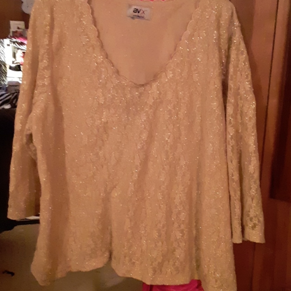 Top gold lace